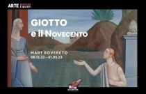 Locandina della mostra Giotto e il Novecento